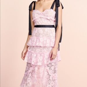 For Love and Lemons Iris High-Low Dress